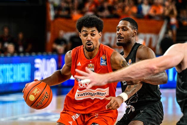 20.09.2026, GER, Basketball, Herren, easycredit Basketball Bundesliga, Saison 2026 2027, 1. Spieltag, ratiopharm Ulm vs MHP Riesen Ludwigsburg Ibi Watson (Ulm, 2) Neu-Ulm ratiopharm Arena Bayern Deutschland Copyright: xNordphotox xHafnerx