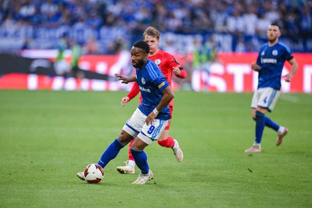 20.09.2026, Fussball, Saison 2026 2027, Bundesliga, FC Schalke 04 - SV Elversberg, Moussa Sylla (FC Schalke 04) xRHR-FOTO YYx Copyright: KROEGER RHR-FOTOx RHR-FOTO YY