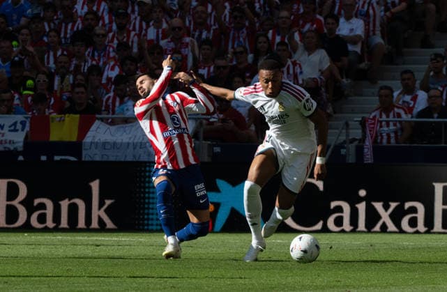September 20, 2026, Madrid, Madrid, Spain: KYLIAN MBAPPE of Real Madrid CF during the Spanish league football match between Club Atletico de Madrid and Real Madrid CF at Riyadh Air Metropolitano in Madrid, Spain, on September 20, 2026. Spanish League Football Match Between Club Atletico De Madrid And Real Madrid CF At Riyadh Air Metropolitano In Madrid, On September 20, 2026.  - ZUMAd308 20260920_zsp_d308_018 Copyright: xJuanxCarlosxLucasx
