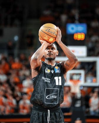 Nr. 11, Perry Darius, MHP Riesen Ludwigsburg Ratiopharm Ulm vs. MHP RIESEN Ludwigsburg, Basketball, 1. Bundesliga, Spieltag 1, Saison 2026 2027, 20.09.2026 Ratiopharm Ulm vs. MHP RIESEN Ludwigsburg, Basketball, 1. Bundesliga, Spieltag 1, Saison 2026 2027, 20.09.2026 Ulm Copyright: xEibner-Pressefotox EP_FBR