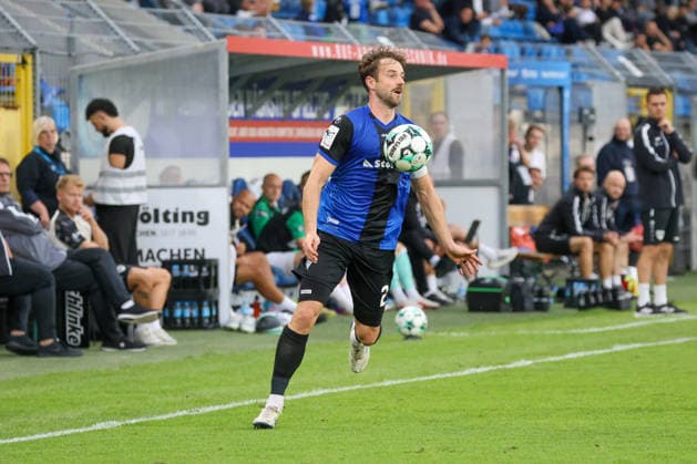 Lukas Klünter (SV Waldhof Mannheim, 24) Fussball: 3. Liga, 7. Spieltag, SV Waldhof Mannheim vs. SC Preußen Münster am 20.09.2026 in Mannheim (Carl-Benz-Stadion), Deutschland 2026 Franz Reindel Mannheim Carl-Benz-Stadion Deutschland Copyright: xFranzxReindelx