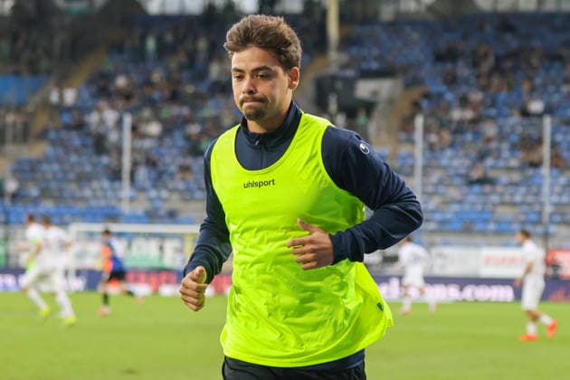 Masca (SV Waldhof Mannheim, 11) beim Warmlaufen Fussball: 3. Liga, 7. Spieltag, SV Waldhof Mannheim vs. SC Preußen Münster am 20.09.2026 in Mannheim (Carl-Benz-Stadion), Deutschland 2026 Franz Reindel Mannheim Carl-Benz-Stadion Deutschland Copyright: xFranzxReindelx