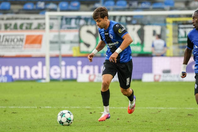 Masca (SV Waldhof Mannheim, 11) Fussball: 3. Liga, 7. Spieltag, SV Waldhof Mannheim vs. SC Preußen Münster am 20.09.2026 in Mannheim (Carl-Benz-Stadion), Deutschland 2026 Franz Reindel Mannheim Carl-Benz-Stadion Deutschland Copyright: xFranzxReindelx