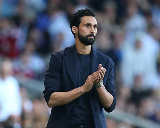 LONDON, ENGLAND - SEPTEMBER 20: Fulham manager Álvaro Arbeloa during the Premier League match between Fulham and Manchester United, ManU at Craven Cottage on September 20, 2026 in London, England. Copyright: xJayxPatel SPPx Sportspressphoto_SPR236250