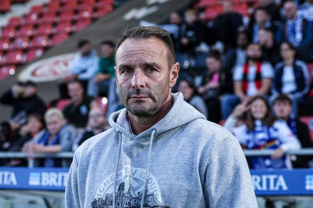 Fussball, 3.Liga Saison 2026 2027 7.Spieltag SV Wehen Wiesbaden - MSV Duisburg 20.09.2026, BRITA-Arena Dietmar Hirsch (Cheftrainer, MSV Duisburg) Wiesbaden BRITA-Arena Hessen Deutschland