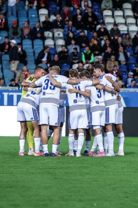 Fussball, 3.Liga Saison 2026 2027 7.Spieltag SV Wehen Wiesbaden - MSV Duisburg 20.09.2026, BRITA-Arena Teamkreis MSV Duisburg Wiesbaden BRITA-Arena Hessen Deutschland