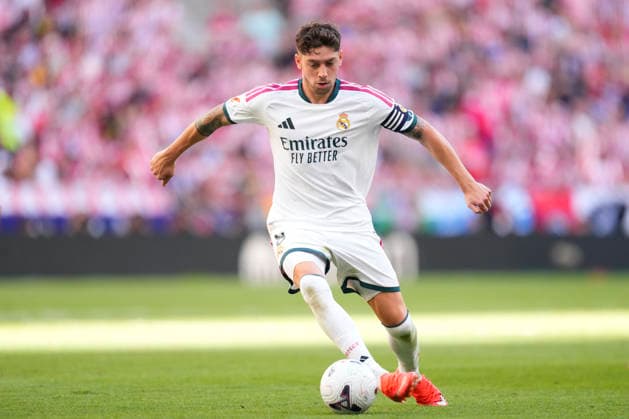 Atletico de Madrid v Real Madrid - LaLiga EA Sports 2026 27 Federico Valverde central midfield of Real Madrid and Uruguay during the LaLiga EA Sports 2026 27 match between Atletico de Madrid and Real Madrid at Riyadh Air Metropolitano on September 20, 2026 in Madrid, Spain. Madrid Spain  Copyright: xJosexBretonx originalFilename:bretonhernandez-atletico260920_npbYF.jpg