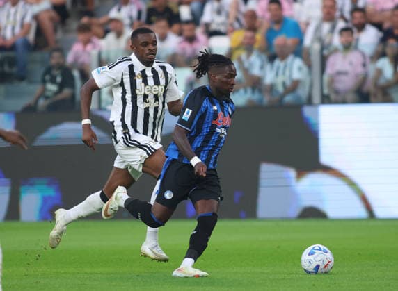 IPA88770024 - Jonathan Rowe of Atalanta BC during the 2026–27 Italian Serie A season, in a soccer match between Juventus FC and Atalanta BC on September 20, 2026, at Allianz Stadium in Turin, Italy. Photo by Nderim KACELI  Copyright: xNderimxKaceli IPAxSportx xx IPA88770024