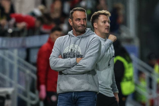 Fussball, 3.Liga Saison 2026 2027 7.Spieltag SV Wehen Wiesbaden - MSV Duisburg 20.09.2026, BRITA-Arena Dietmar Hirsch (Cheftrainer, MSV Duisburg) Wiesbaden BRITA-Arena Hessen Deutschland
