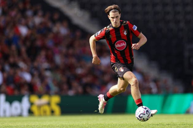 AFC Bournemouth v Liverpool 20 September 2026, Bournemouth - Premier League Football - AFC Bournemouth v Liverpool - Alex Scott of Bournemouth - Photo: Jacques Feeney Offside. Bournemouth UK Copyright: xJacquesxFeeneyx xOffsidexOffside
