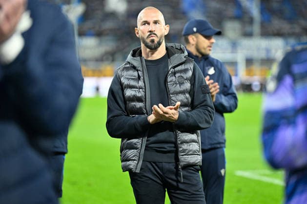 Paderborn, Home-Deluxe-Arena, 20.09.26, GER, Herren, 1.Bundesliga, Saison 2026-2027, SC Paderborn 07 - TSG 1899 Hoffenheim Bild: DFL regulations prohibit any use of photographs as image sequences and or quasi-video. Nordrhein-Westfalen Deutschland