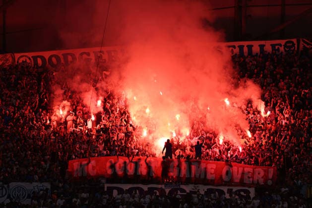 FOOTBALL : Olympique de Marseille vs. Paris Saint-Germain - Ligue 1 McDonald™s - 20 09 2026 Supporters Ultras Dodgers lors de la J5 de la Ligue 1 McDonald™s opposant Olympique de Marseille et Paris Saint-Germain au Stade VÃ lodrome de Marseille, le 20 septembre 2026. MarseilleFrance  Copyright: xValentinaxClaretx