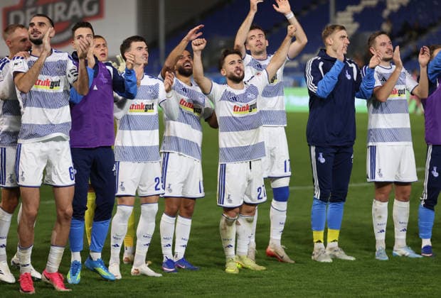 20.09.2026, Fussball 3. Liga, SV Wehen Wiesbaden - MSV Duisburg, v.l., Can Coskun (MSV Duisburg) jubelnd bejubelt jubelt jubeln celebrate DFL DFB REGULATIONS PROHIBIT ANY USE OF PHOTOGRAPHS AS IMAGE SEQUENCES AND OR QUASI-VIDEO. xdcx Copyright: HMBxMedia Claus