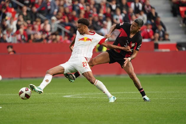 Leverkusen Fussball, 1.BL saison 2026 2027 Bayer 04 Leverkusen vs RB Leipzig, 20.09.2026, Bayarena Leverkusen tidiam diadie stephan gomis RB Leipzig,