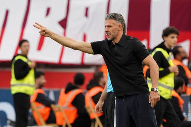 Leverkusen Fussball, 1.BL saison 2026 2027 Bayer 04 Leverkusen vs RB Leipzig, 20.09.2026, Bayarena Leverkusen Martin Demichelis trainer RB Leipzig, Argentinien Aktion, Einzelbild