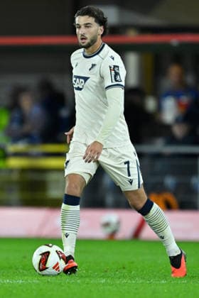 Paderborn, Home-Deluxe-Arena, 20.09.26, GER, Herren, 1.Bundesliga, Saison 2026-2027, SC Paderborn 07 - TSG 1899 Hoffenheim Bild: DFL regulations prohibit any use of photographs as image sequences and or quasi-video. Nordrhein-Westfalen Deutschland