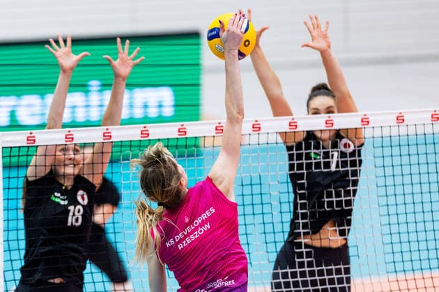 20.09.2026, GER, Volleyball, Frauen, Funke Volley Cup, Saison 26 27, 3. Turniertag, Dresdner SC (Dresdner Sportclub 1898) - KS DevelopRes Rzeszow Julita Piasecka (KS DevelopRes Rzeszow) 99089 Erfurt Sporthalle Sportanlage Rieths Thüringen Deutschland