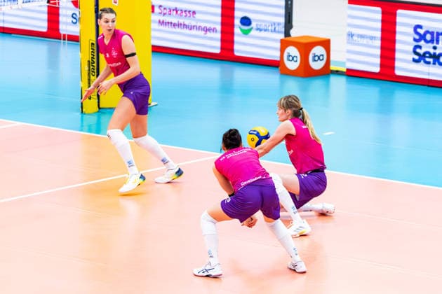20.09.2026, GER, Volleyball, Frauen, Funke Volley Cup, Saison 26 27, 3. Turniertag, Dresdner SC (Dresdner Sportclub 1898) - KS DevelopRes Rzeszow Julita Piasecka (KS DevelopRes Rzeszow) 99089 Erfurt Sporthalle Sportanlage Rieths Thüringen Deutschland
