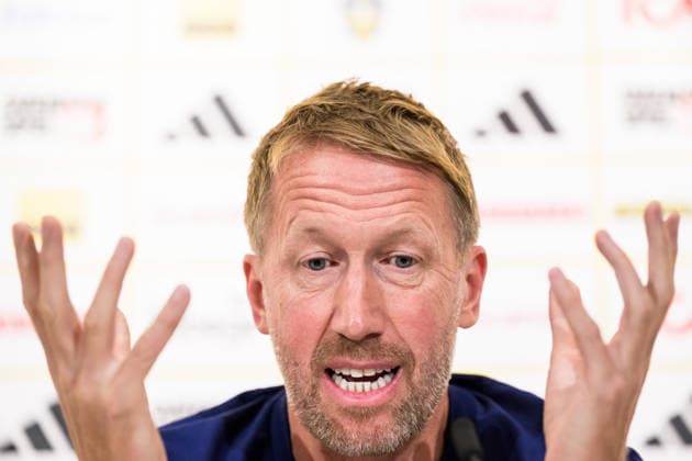 260921 Head coach Graham Potter of the Swedish national football team during a press conference, PK, Pressekonferenz on September 21, 2026 in Stockholm. Photo: Joel Marklund BILDBYRAN kod JM JM0853 bbeng fotboll football soccer fotball nations league uefa nations league presskonferens press conference sverige sweden sverige a Copyright: JOELxMARKLUND BB260921JM008