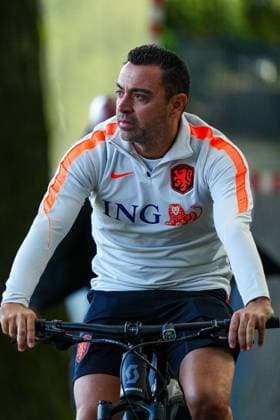 ZEIST , 21-09-2026 , KNVB Campus , season 2026 2027 , Dutch International football , Training session Netherlands , picture shows Netherlands trainer coach Xavi Hernandez arrived at the venue Training Netherlands 21-09-2026  x207384333x Copyright: