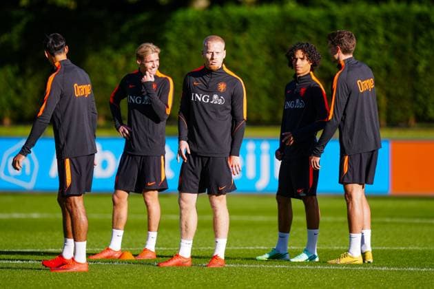 ZEIST , 21-09-2026 , KNVB Campus , season 2026 2027 , Dutch International football , Training session Netherlands , picture shows Netherlands player Mexx Meerdink during the first training Training Netherlands 21-09-2026  x207384702x Copyright: