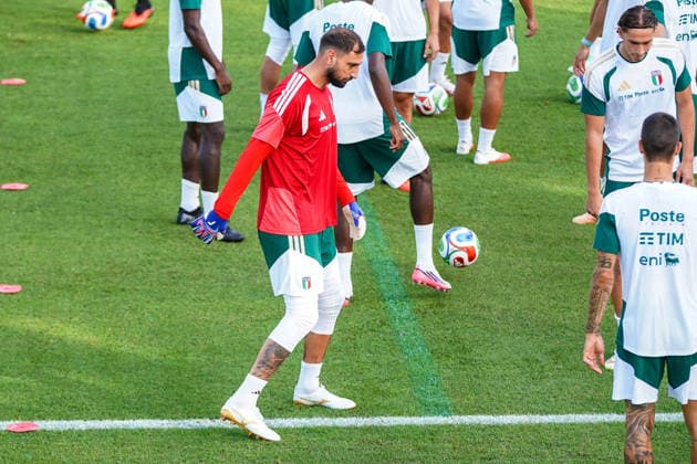 Gianluigi Donnarumma during the Italia team training at federal technical center of Coverciano, Florence, Italy - September 21, 2026. - Soccer  Copyright: xSaraxEsposito LaPressex