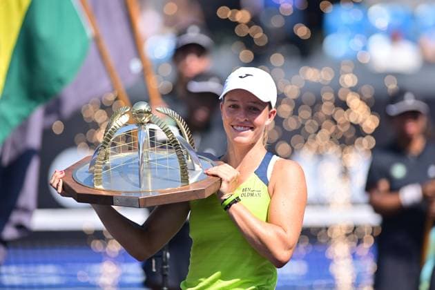 Villa Lobos Park, Sao Paulo (SP), 09 21 2026 - SPORTS SP OPEN WTA, Tennis Damen 250 - Kaitlin Quevedo (ESP) is the champion of the Singles Tournament - Match between Kaitlin Quevedo (ESP) and Nadia Podoroska (ARG), valid for the final of the singles tournament of the SP Open WTA 250, held on Court 1 of Villa Lobos Park, in Sao Paulo, on the morning of this Monday, 20 (Photo: Eduardo Carmim Photo Premium SPP) 30930 (Eduardo Carmim SPP) Copyright: xEduardoxCarmimx xSPPx spp-en-EdCa-eduardo_carmim_photo_premium_510043