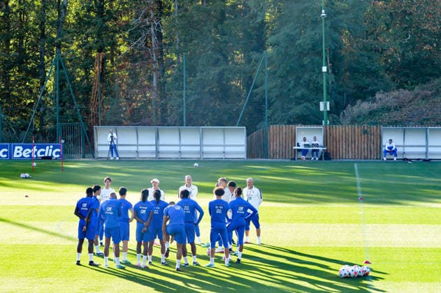 FOOTBALL : Entrainement de l™Equipe de France - 21 09 2026 Illustration ClairefontaineFrance  Copyright: xBaptistexAutissierx