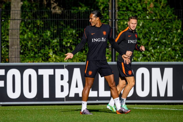 Zeist - Nederland defender Virgil van Dijk during UEFA Nations League training ahead of the match against Duitsland at KNVB Campus on 21 September 2026 in Zeist, Nederland. (Photo by DeFodi Images) -