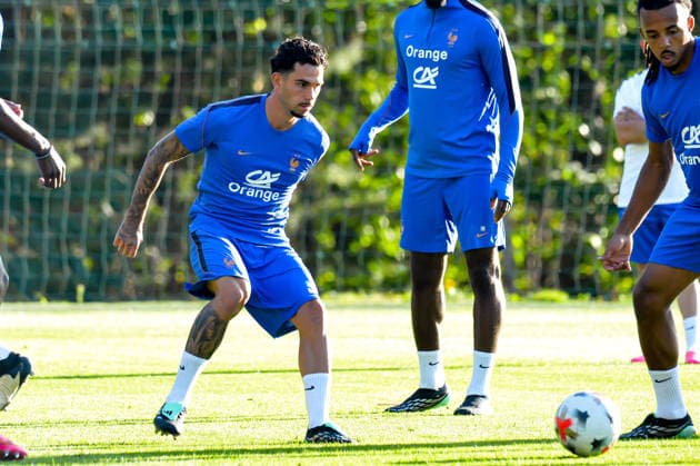 FOOTBALL : Entrainement de l™Equipe de France - 21 09 2026 Lucas Da Cunha (France) ClairefontaineFrance  Copyright: xBaptistexAutissierx