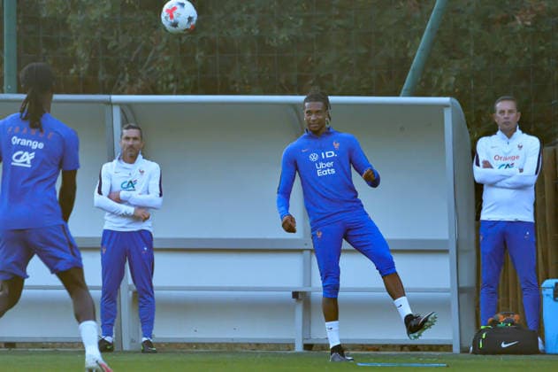 FOOTBALL : Entrainement de l™Equipe de France - 21 09 2026 Michael Olise (France) ClairefontaineFrance  Copyright: xBaptistexAutissierx