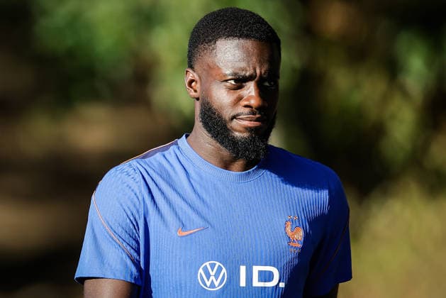 September 21, 2026, Clairefontaine-En-Yvelines, France, France: Dayot UPAMECANO of France during a French team training session at Centre National du Football on September 21, 2026 in Clairefontaine-en-Yvelines near Paris, France. Clairefontaine-En-Yvelines France - ZUMAm308 20260921_zsp_m308_042 Copyright: xMatthieuxMirvillex
