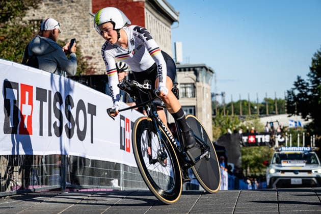 DWORATZEK Klara: UCI Road cycling, Rad, Radsport, Strasse World Championships - Montreal Canada 2026 DWORATZEK Klara ( GER ) Germany Querformat - quer - horizontal - Landscape - Event Veranstaltung: UCI Road Cycling World Championships Montreal-Canada 2026 - Category Kategorie: Cycling - Road Cycling World Championships Elite Women U19 - Location Ort: North America - Canada - Quebec - Montreal - Start: Montreal - Finish: Montreal Individual Time Trail ( ITT ) - Distance: 10,7 km - Date Datum: 22.09.2026 Tuesday Day 3 -