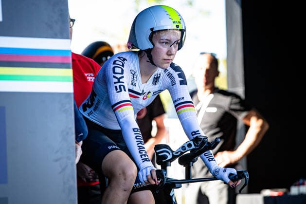 DWORATZEK Klara: UCI Road cycling, Rad, Radsport, Strasse World Championships - Montreal Canada 2026 DWORATZEK Klara ( GER ) Germany Querformat - quer - horizontal - Landscape - Event Veranstaltung: UCI Road Cycling World Championships Montreal-Canada 2026 - Category Kategorie: Cycling - Road Cycling World Championships Elite Women U19 - Location Ort: North America - Canada - Quebec - Montreal - Start: Montreal - Finish: Montreal Individual Time Trail ( ITT ) - Distance: 10,7 km - Date Datum: 22.09.2026 Tuesday Day 3 -