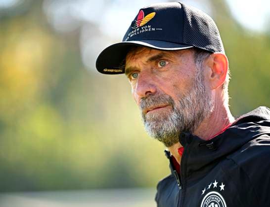 23.09.2026, Fussball DFB-Nationalmannschaft Deutschland, Trainingslager in Herzogenaurach, im Homeground bei ADIDAS, vor den UEFA Nations League Spielen, Trainer Jürgen Klopp (Deutschland).
