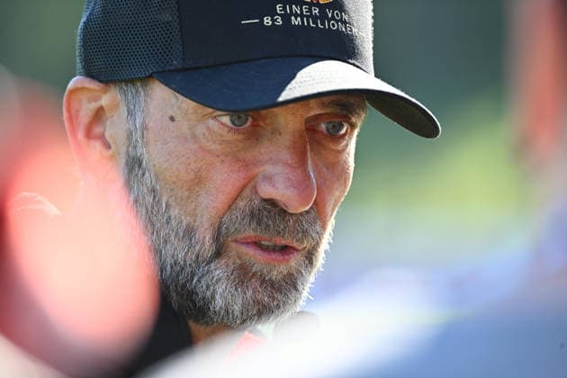 23.09.2026 - Fussball - DFB Deutscher Fussball Bund - Nationalmannschaft Nationalteam Deutschland - Training - - xwoxzix - Jürgen Klopp ( Bundestrainer Deutschland ) im spontanen Mediengespräch - Interview