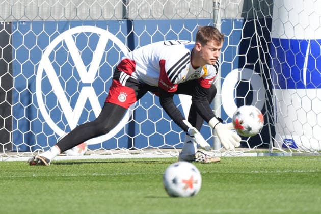 Torwart Goalie Alexander Nübel (Deutschland Germany) - Herzo Base 23.09.2026: Deutsche Nationalmannschaft Nations League Abschlusstraining Home Ground, HerzoBase, World of Adidas, Herzogenaurach