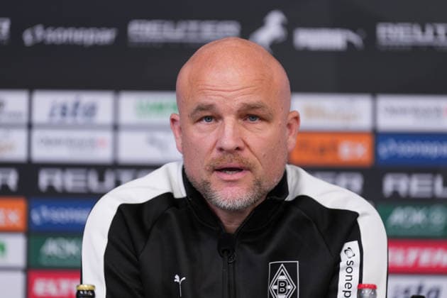 23.09.2026, xydrx, Fußball, Pressekonferenz Borussia Mönchengladbach, Offizielle Trainervorstellung im ista-Borussia-Park, Saison 2026 2027: Rouven Schroeder (Sportdirektor Borussia Moenchengladbach) DFB regulations prohibit any use of photographs as image sequences and or quasi-video. Copyright: HMBxMedia YannisxDreimann