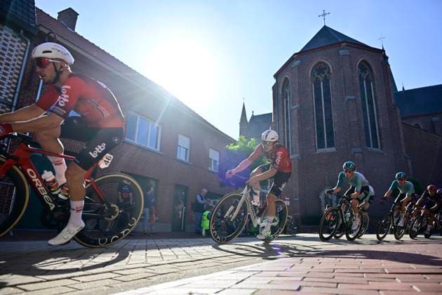 Omloop van het Houtland 2026 Cycling Race LICHTERVELDE, BELGIUM - SEPTEMBER 23 : De Lie Arnaud (BEL) of Lotto - Intermarche during the 80th edition of Omloop van het Houtland an UCI Class 1.1 one day cycling road race for Men Elite of 190 km with start in Zedelgem and finish in Lichtervelde on September 23, 2026 in Lichtervelde, Belgium, 23 09 2026 Lichtervelde Belgium  Copyright: xJanxDexMeuleneirx