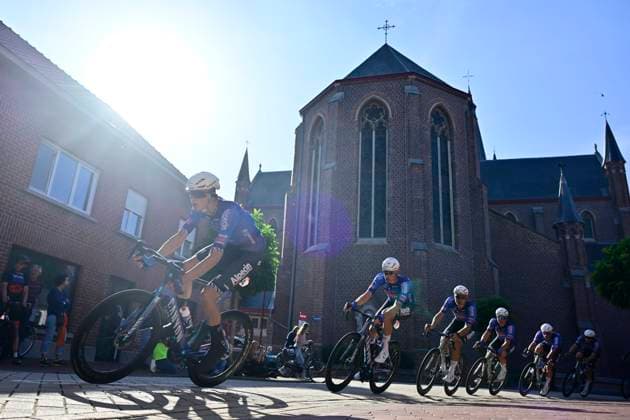 Omloop van het Houtland 2026 Cycling Race LICHTERVELDE, BELGIUM - SEPTEMBER 23 : Goossens Simon (BEL) of Alpecin - Premier Tech during the 80th edition of Omloop van het Houtland an UCI Class 1.1 one day cycling road race for Men Elite of 190 km with start in Zedelgem and finish in Lichtervelde on September 23, 2026 in Lichtervelde, Belgium, 23 09 2026 Lichtervelde Belgium  Copyright: xJanxDexMeuleneirx