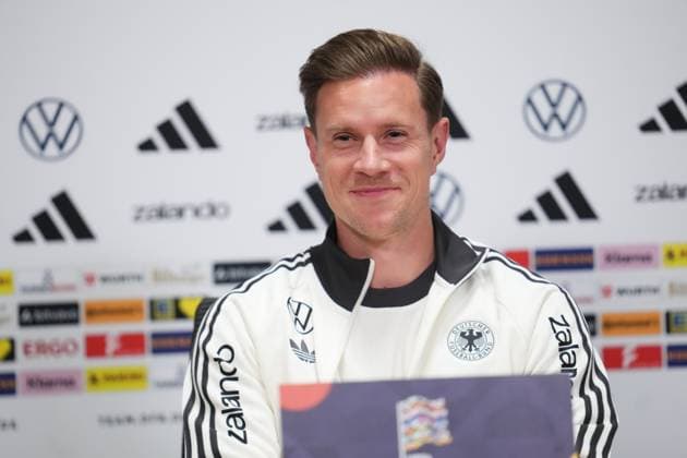 Marc-Andre Her Stegen press conference, PK, Pressekonferenz at MD-1 of Netherlands v Germany, UEFA Nations League match at Johan Cruyff Arena Stadium on September 23, 2026 in Amsterdam Netherlands. (Photo by Bagu Blanco PRESSINPHOTO) NED: Marc-Andre Ter Stegem Press Conference, Johan Cruyff Stadium, Amsterdam, Netherlands - 23 Sep 2026Amsterdam Johan Cruyff Stadium Amsterdam Netherlands  Copyright: xBlanco PRESSINPHOTO Shutterstockx 17165595g