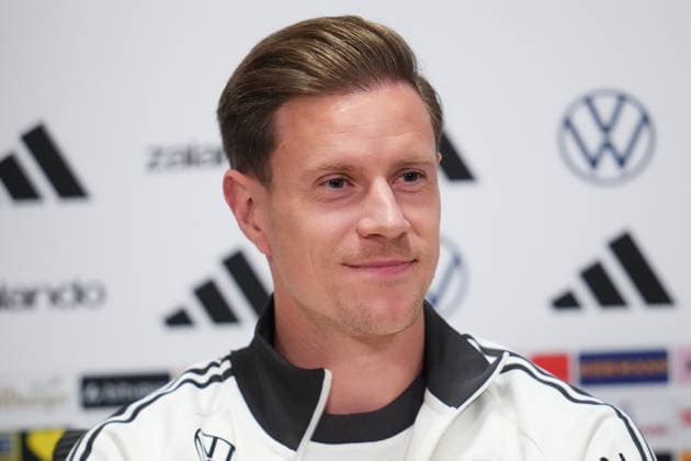 NED: Marc-Andre Ter Stegem press conference, PK, Pressekonferenz Marc-Andre Her Stegen press conference at MD-1 of Netherlands v Germany, UEFA Nations League match at Johan Cruyff Arena Stadium on September 23, 2026 in Amsterdam Netherlands. kpng Copyright: xBaguxBlancox xPRESSINPHOTOx PS_2627_TER_043