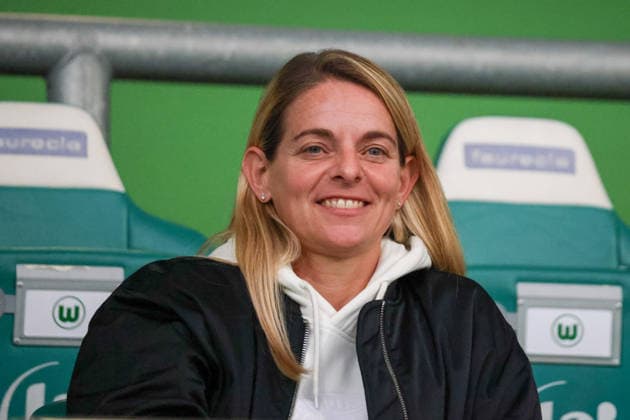 Wolfsburg, Deutschland: 23.09.2026 - UEFA Women™s Europa Cup - Hinrunde - VfL Wolfsburg Frauen vs. Sturm Graz Frauen Im Bild: DFB Sportdirektorin Nia Künzer Kuenzer (DFB) Copyright: HMBxMedia MadeleinexFantini