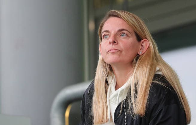 Nia Kuenzer zu Gast in Wolfsburg Fussball, Frauen, Saison 2026 2027, UEFA, Womens Europa Cup Qualifikation, 2.Runde, AOK stadion Wolfsburg, VfL Wolfburg gegen Sturm Graz, 6-1