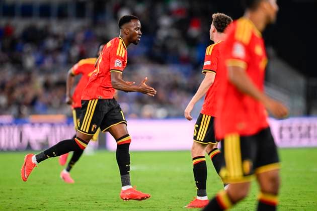 Italy v Belgium - UEFA Nations League 2026 ROME, ITALY - SEPTEMBER 25 : Lukebakio Dodi forward of Belgium during the UEFA Nations League tournament league phase matchday 1 group A1 match between Italy and Belgium on September 25, 2026 in Rome, Italy, 25 09 2026 Rome Italy  Copyright: xTomasxSiskx