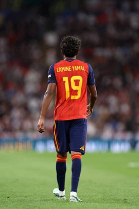 England v Spain 26 September 2026, London - UEFA Nations League - England v Spain - Lamine Yamal of Spain - Photo: Jacques Feeney Offside. London UK Copyright: xJacquesxFeeneyx xOffsidexOffside