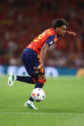 England v Spain 26 September 2026, London - UEFA Nations League - England v Spain - Lamine Yamal of Spain - Photo: Jacques Feeney Offside. London UK Copyright: xJacquesxFeeneyx xOffsidexOffside