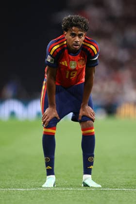 England v Spain 26 September 2026, London - UEFA Nations League - England v Spain - Lamine Yamal of Spain - Photo: Jacques Feeney Offside. London UK Copyright: xJacquesxFeeneyx xOffsidexOffside