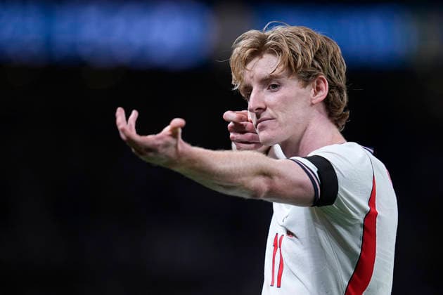 September 26, 2026, London, London, England: Anthony Gordon of England celebrates after scoring his team s first goal during the UEFA Nations League 2026 27 League Phase MD1 Group A3 match between England and Spain at Wembley Stadium on September 26, 2026, in London, England. England V Spain - UEFA Nations League 2026 27 League Phase MD1 Group A3  - ZUMAa181 20260926_zaa_a181_152 Copyright: xDennisxAgyemanx