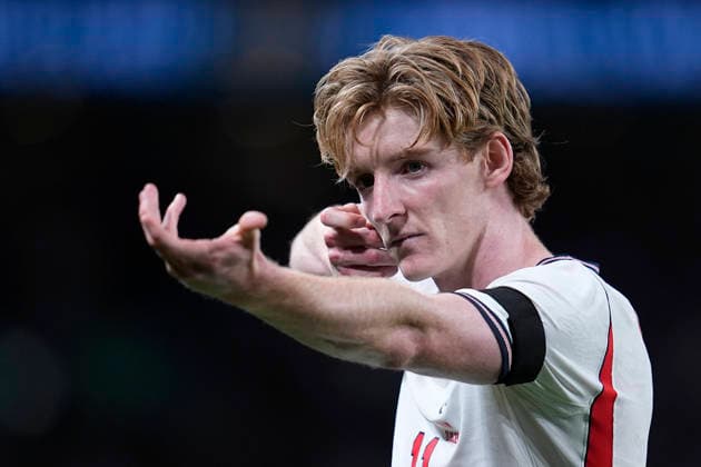September 26, 2026, London, London, England: Anthony Gordon of England celebrates after scoring his team s first goal during the UEFA Nations League 2026 27 League Phase MD1 Group A3 match between England and Spain at Wembley Stadium on September 26, 2026, in London, England. England V Spain - UEFA Nations League 2026 27 League Phase MD1 Group A3  - ZUMAa181 20260926_zaa_a181_154 Copyright: xDennisxAgyemanx